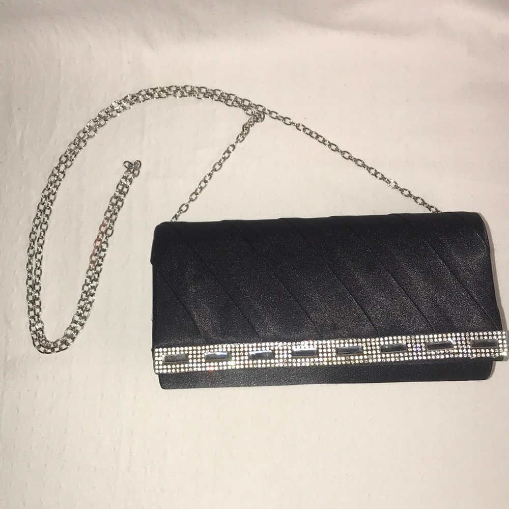 Black Small Clutch/ Shoulder Bag